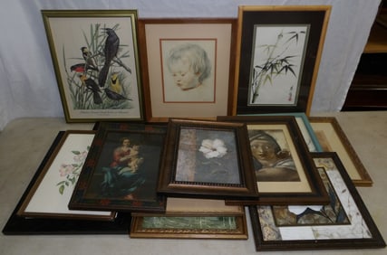 Lot of Framed Prints