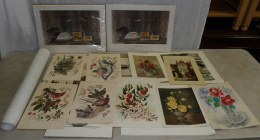 Lot of Unframed Art