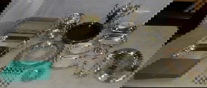 Lot of Silverplated Items