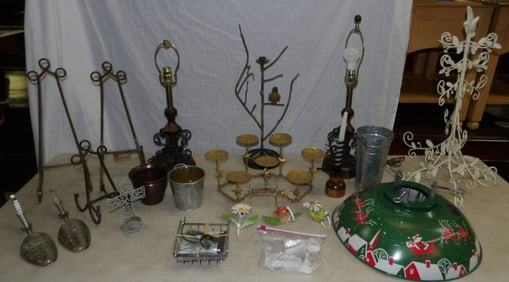 Lot of Metal Items