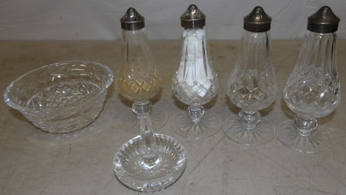 lot of signed Waterford crystal