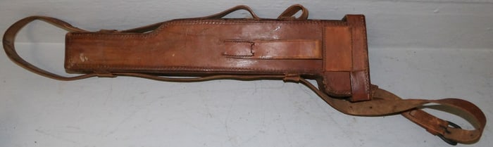 vintage trench periscope in original leather case, model 1918