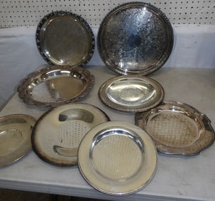 lot of silverplated items