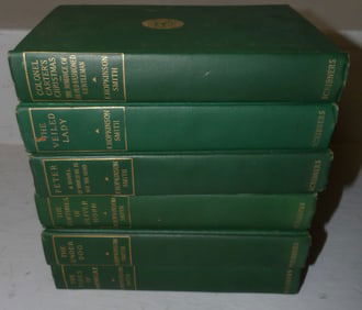 6 vintage volumes of Colonel Carter's Christmas