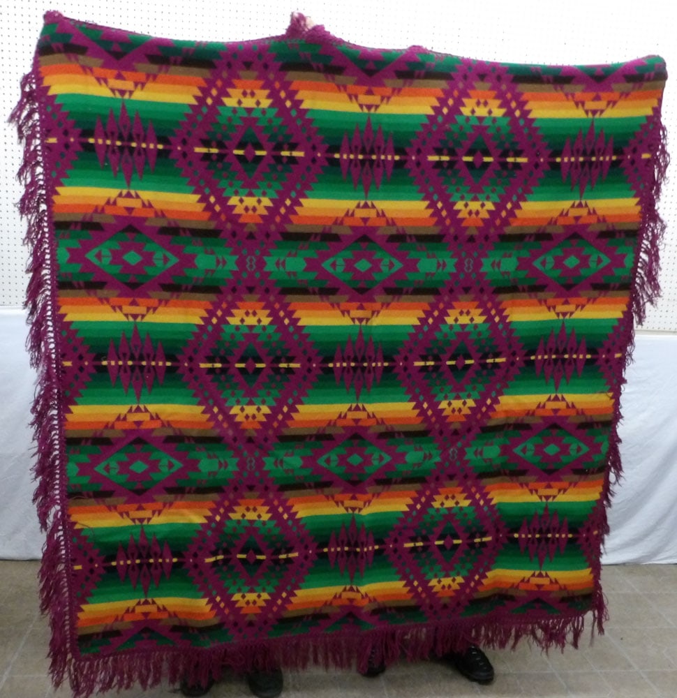 66" by 69" vintage coverlet (1 of 6)