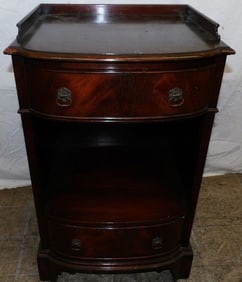 Mahogany Two Drawer Stand by Sloane