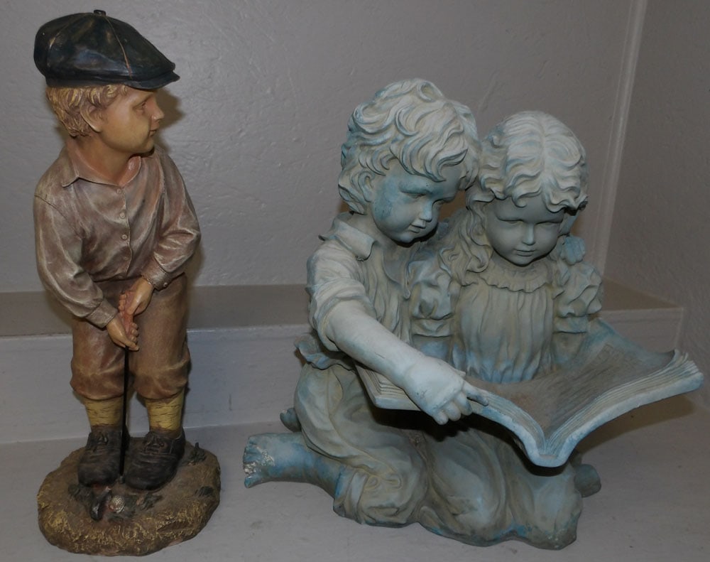 Two Resin Statues (1 of 5)