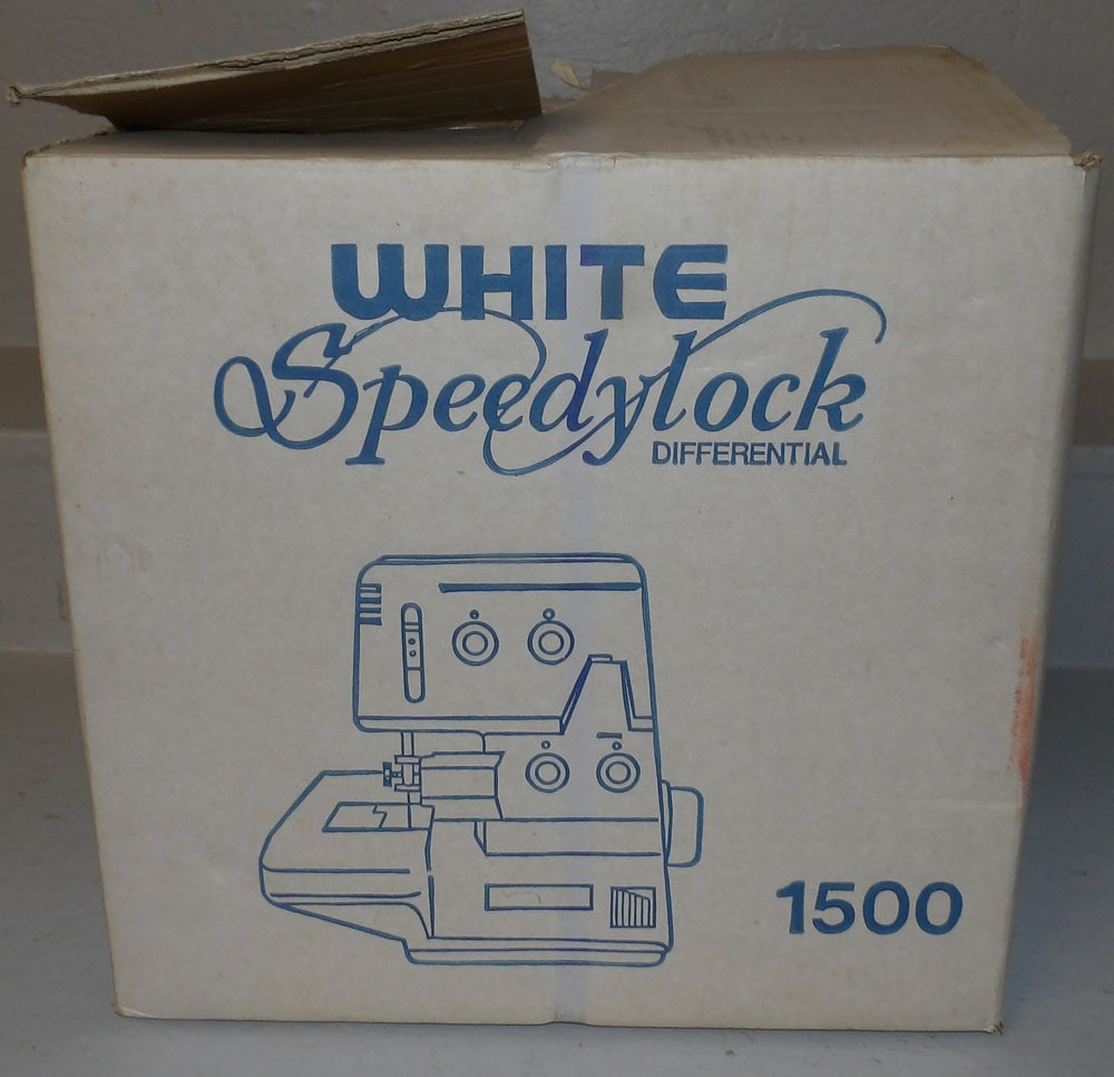 Model 1500 Overlock Sewing Machine in Box (1 of 10)