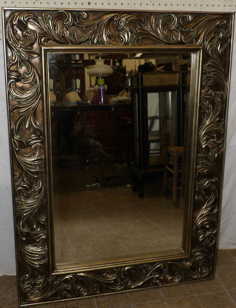 Silver Gilded Frame Bevel Edge Mirror (1 of 3)
