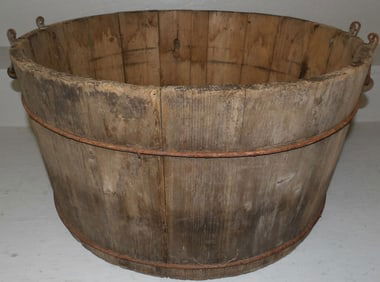 Antique Pine Wash Tub