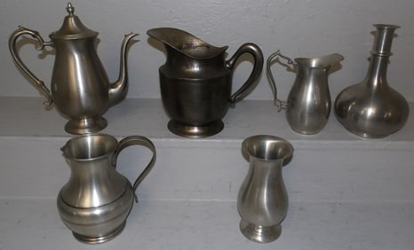 Lot of Pewter Items