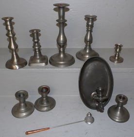Lot of Pewter Items