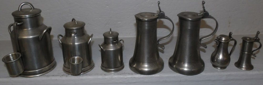 Lot of Pewter Items (1 of 3)