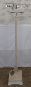 Antique Painted Metal Scale by Fairbanks