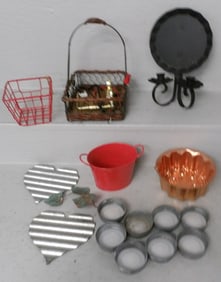 Lot of Metal Decorative Items