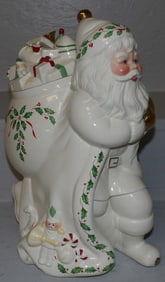 Lenox Porcelain Santa Claus Cookie Jar