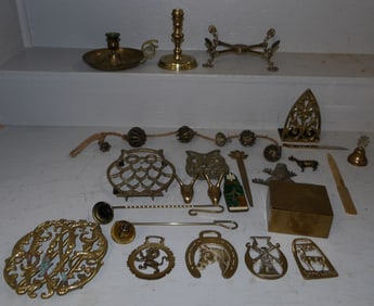 Lot of Brass Items