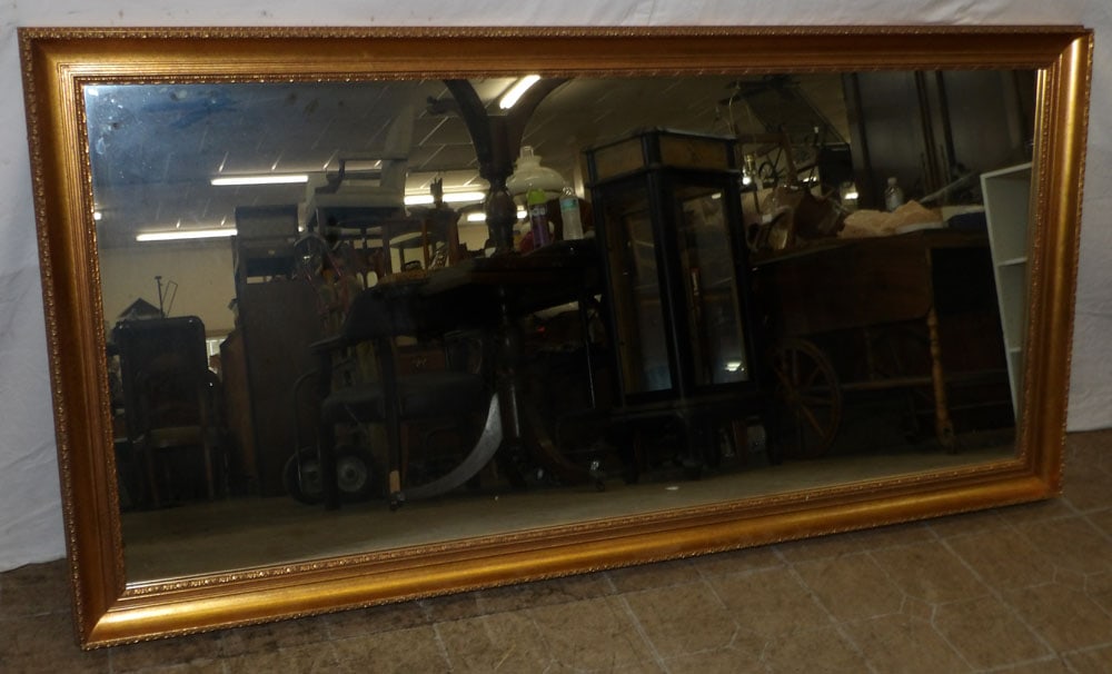 large gilded frame mirror (1 of 4)