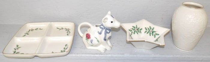 lot of Lenox porcelain items