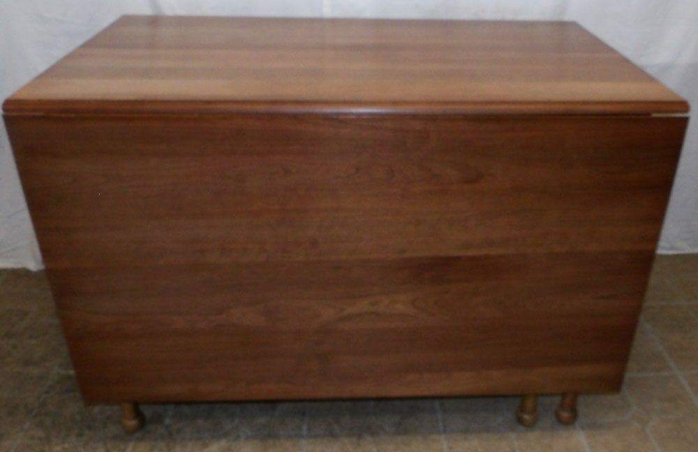 cherry drop leaf dining table (1 of 4)