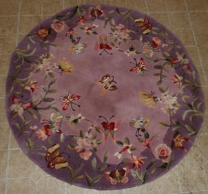 3' 11" by 4' handmade rug
