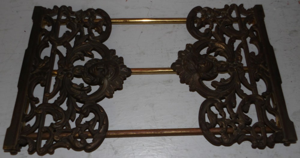 brass Victorian telescopic book stand (1 of 5)