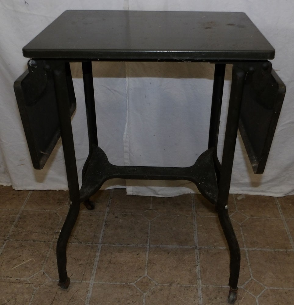 Painted Metal Rolling Stand (1 of 4)