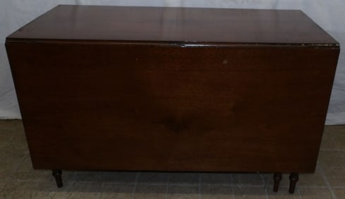 Mahogany Drop Leaf Dining Table
