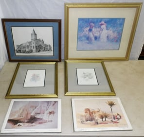 Lot of Framed Prints