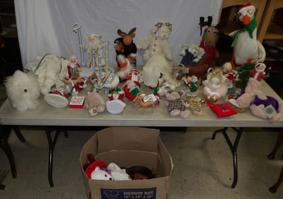 Lot of Dolls, Teddy Bears, & Stuffed Dolls
