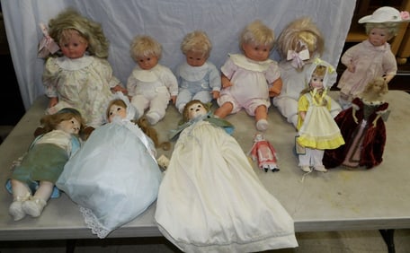Lot of Dolls