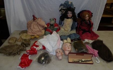 Lot of Dolls