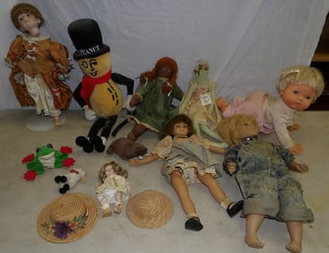 Lot of Dolls