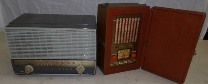 Vintage RCA Victor Radio & Vintage Fada Radio