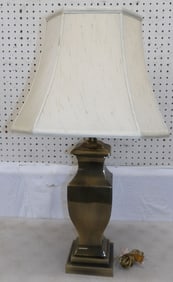 Brass Urn Made Into Lamp