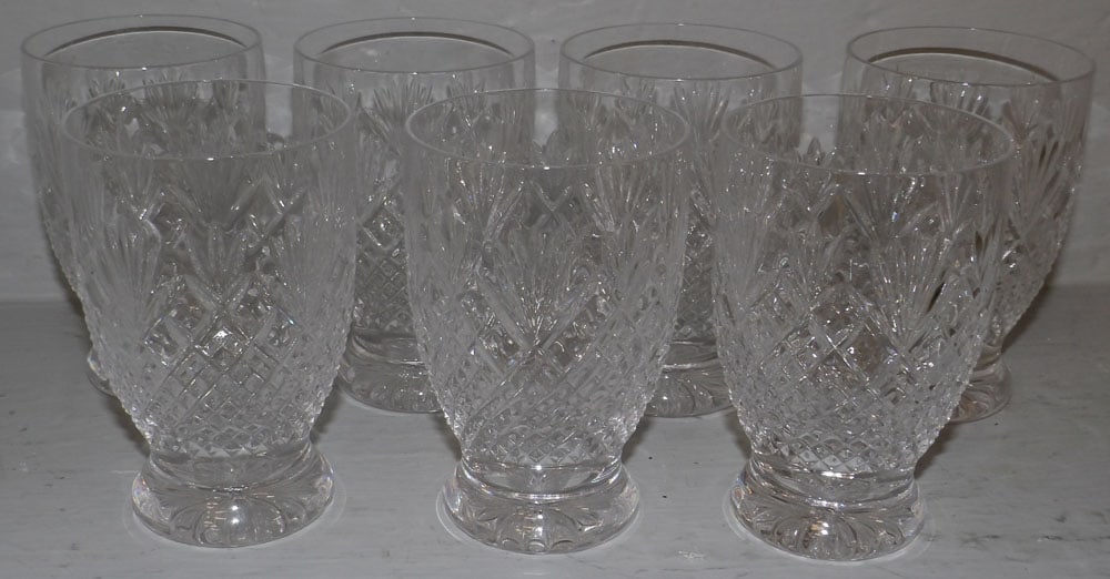 Seven Waterford Tumblers (1 of 4)
