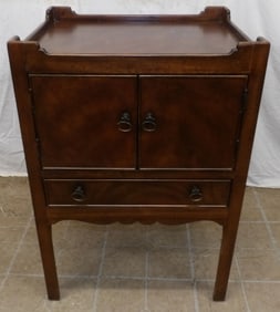 Mahogany Bed Side Cabinet by Drexel