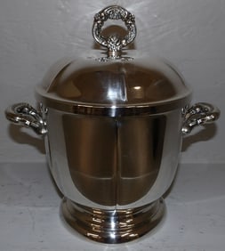 Polished Silverplated Ice Bucket