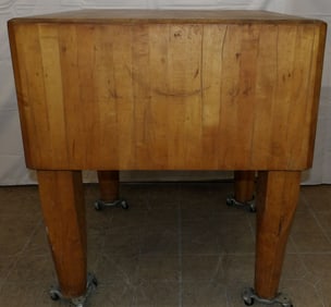 Antique Maple Butcher's Block