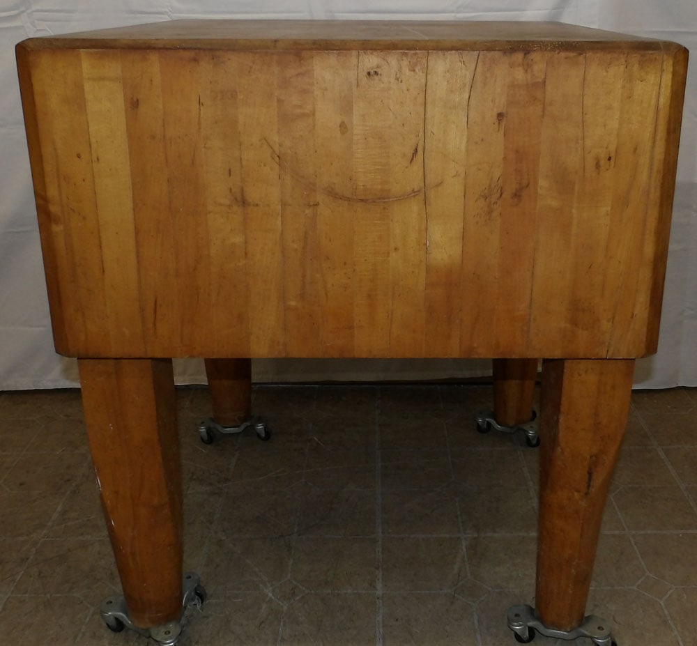 Antique Maple Butcher's Block (1 of 3)