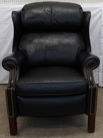 Leather Upholstered Recliner by Hancock & Moore