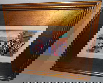 Framed Oil on Board by Frederic Payet