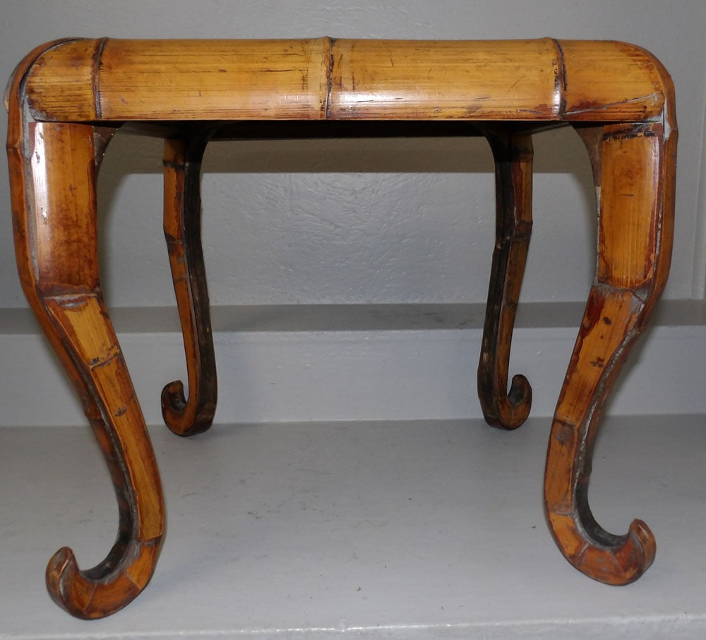 Bamboo Stand: Bamboo Stand . 20" H 22" Dia