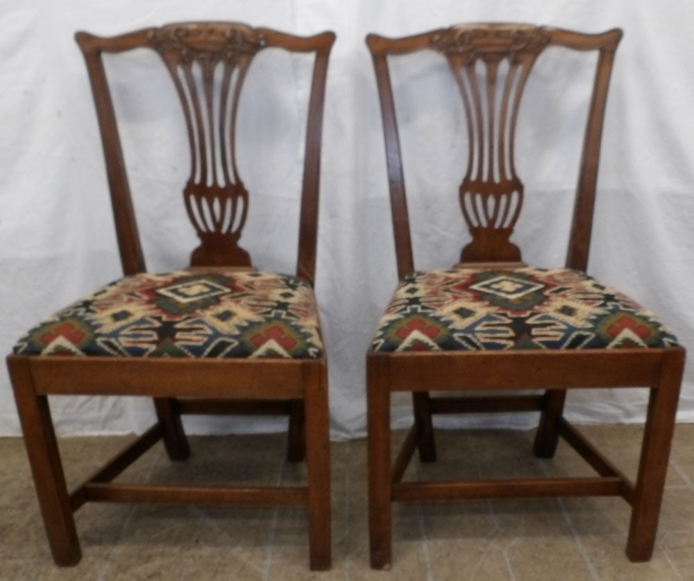 Pair of 19th Century Mahogany Side Chairs (1 of 5)