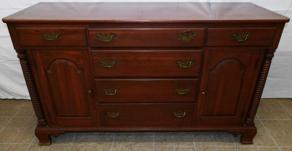 Cherry Sideboard by Willett: Cherry Sideboard by Willett. 36 1/2" H 62" W 20 1/2" D
