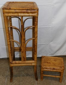 Bamboo Plant Stand -Stool