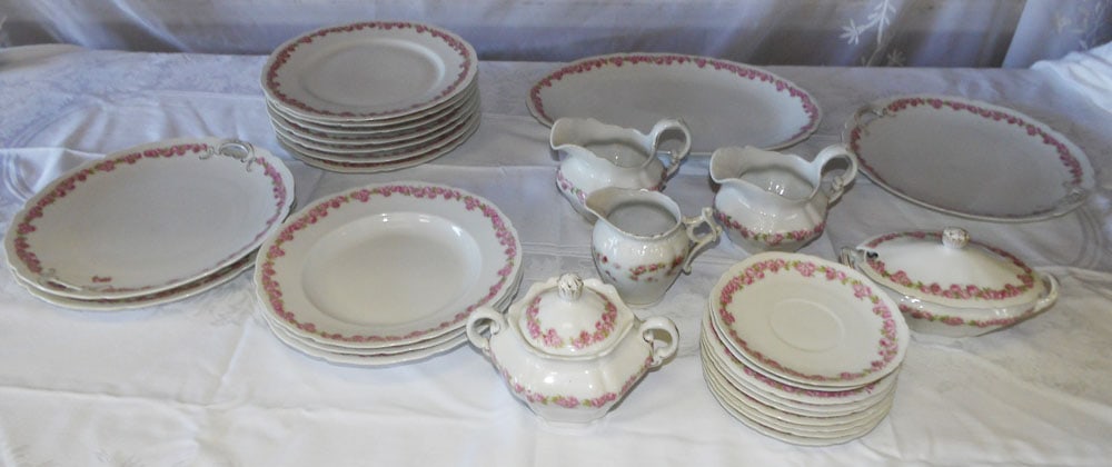 Lot Hand Painted Porcelain Items
