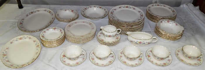 Lot Painted Porcelain Items- Pope Gosser