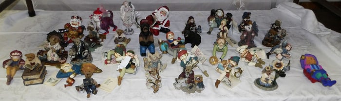 Lot Resin Figures - Boyd Bears & Friends