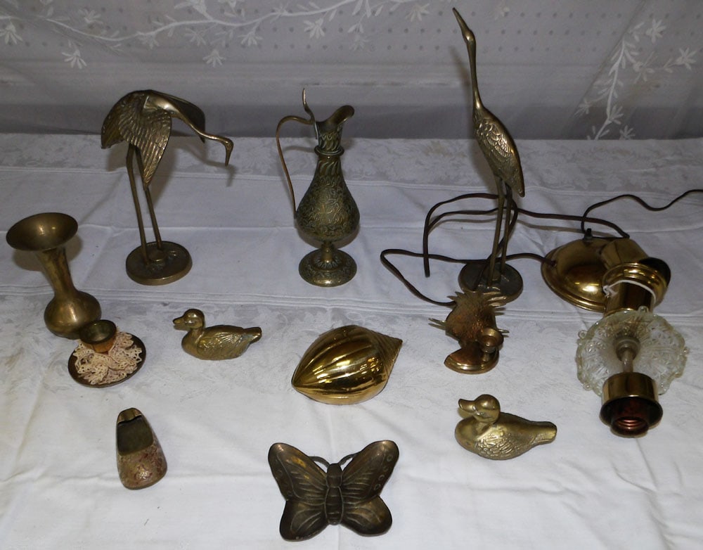 Lot Brass Items (1 of 3)